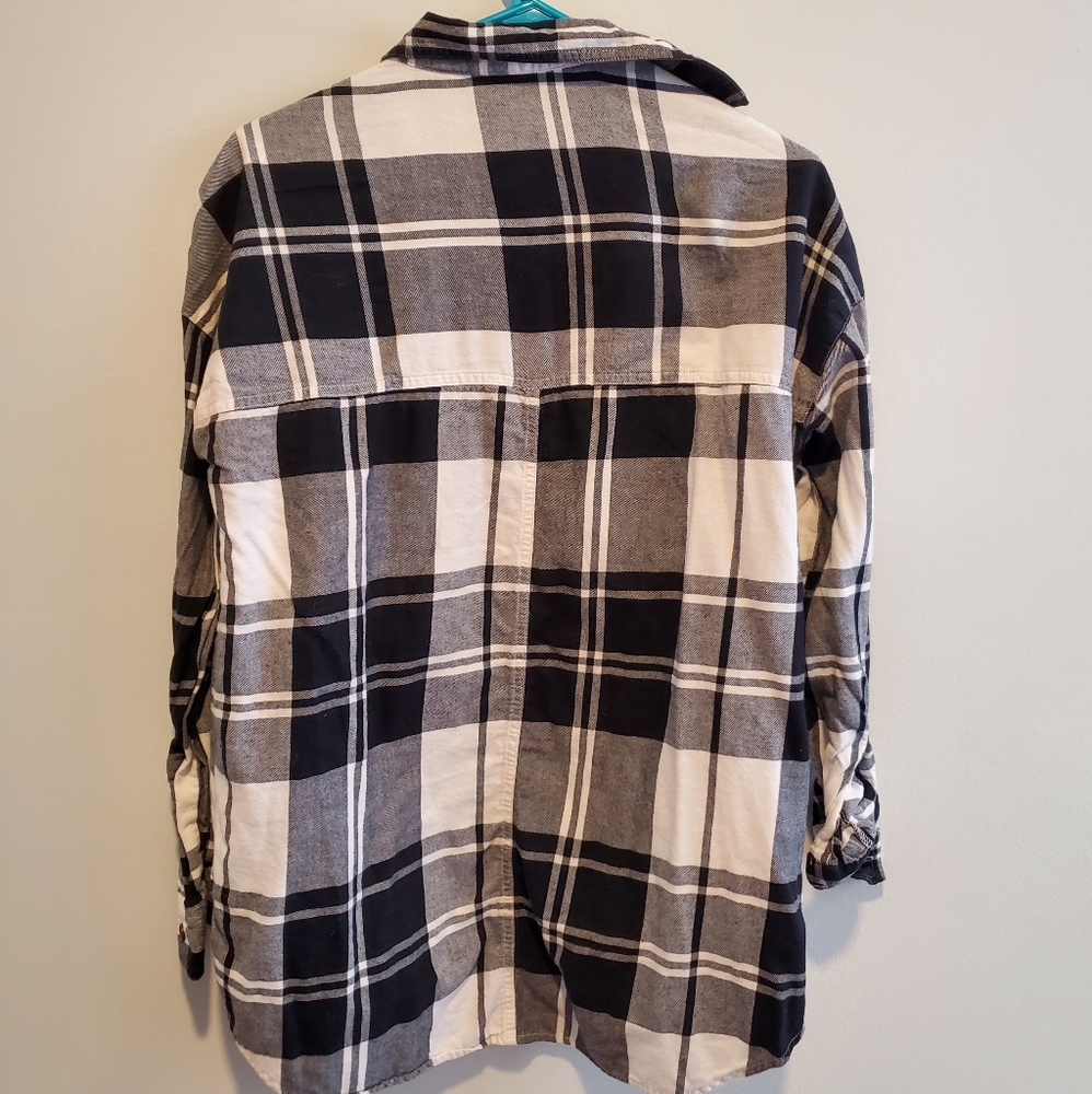 Buffalo Check Flannel Black/White